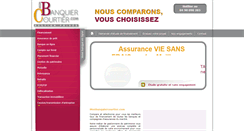 Desktop Screenshot of monbanquiercourtier.com